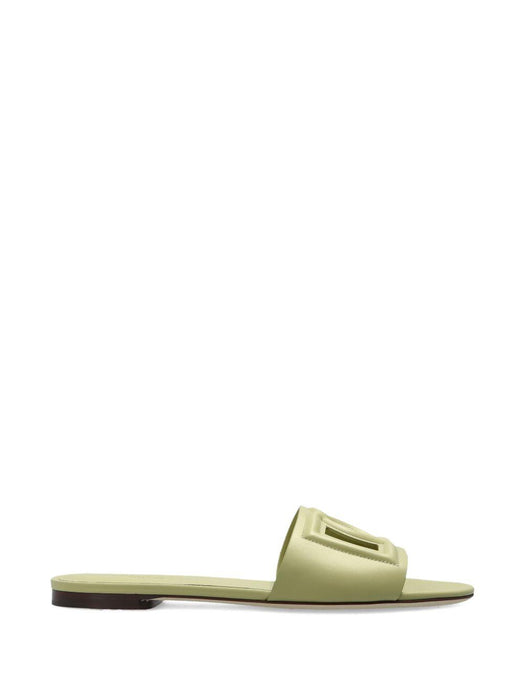 DG Logo leather sandals CQ0436 AY32980527 DOLCE & GABBANA 