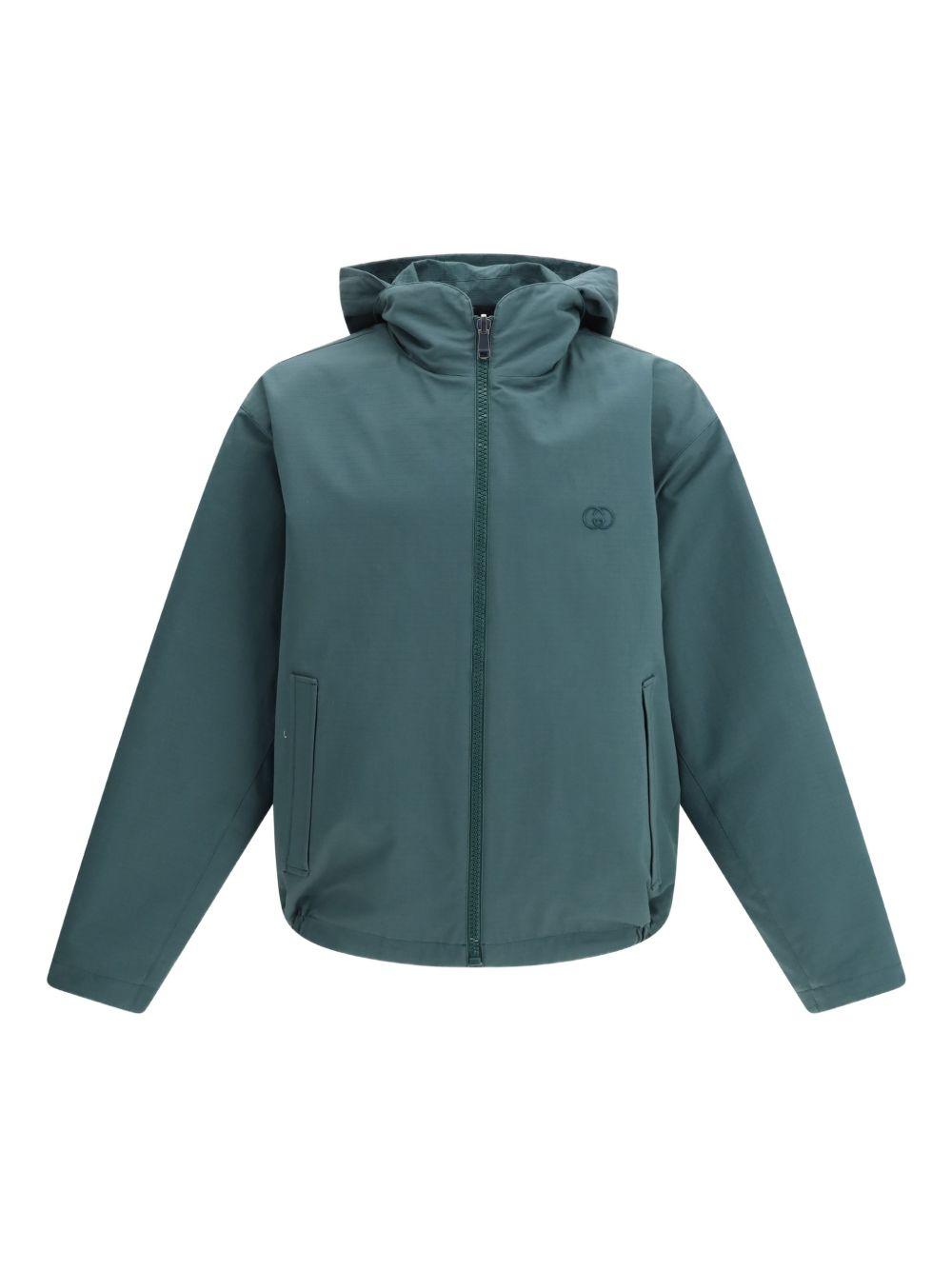 ripstop hooded jacket 770276 ZAUBC4623 GUCCI 