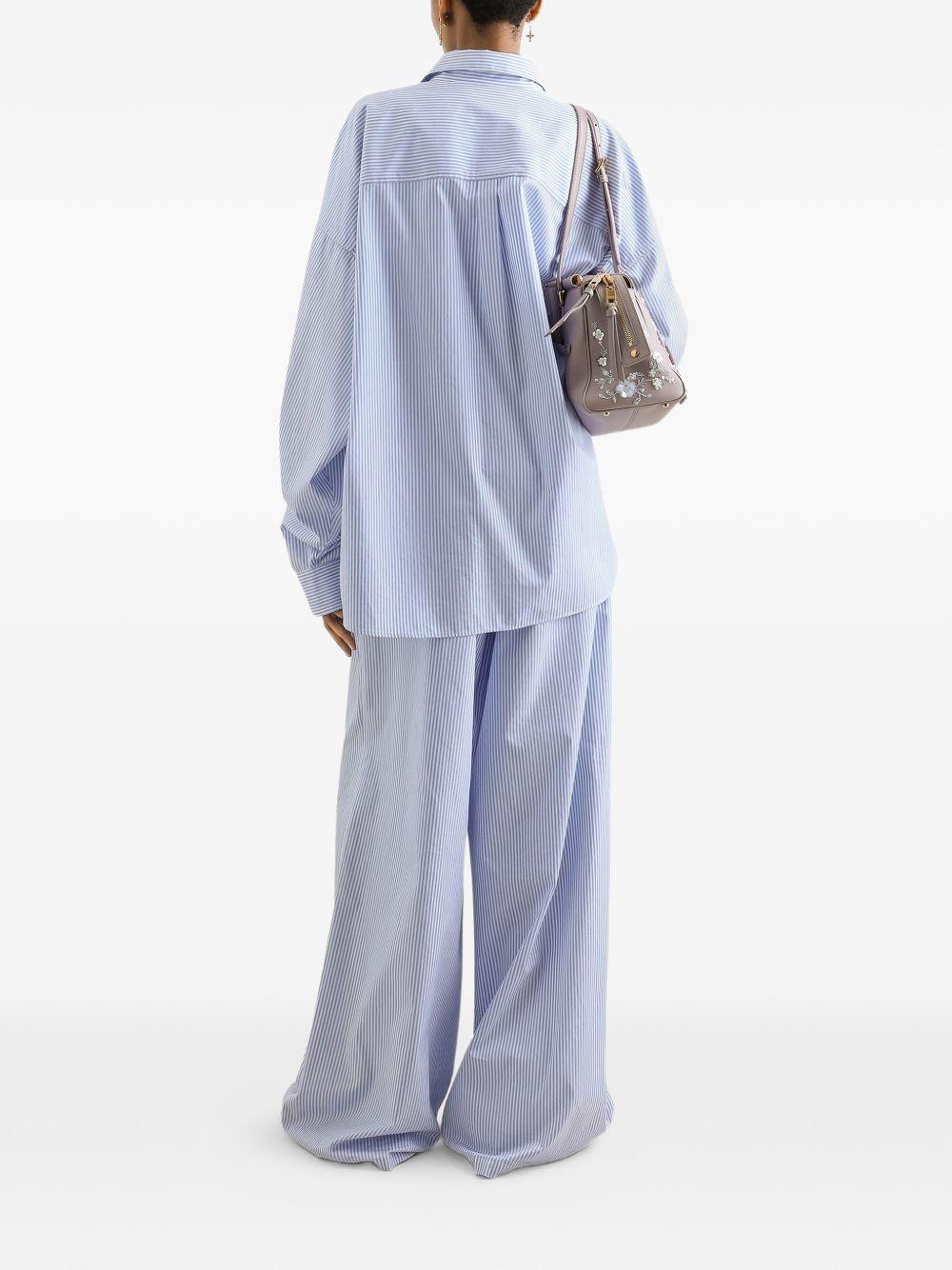 striped poplin shirt<BR/><BR/> F5U57Z FR536S8051 DOLCE & GABBANA 