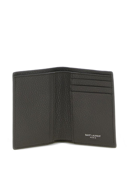 Tiny Cassandre metal logo card holder 847958 AAELP1997 SAINT LAURENT 