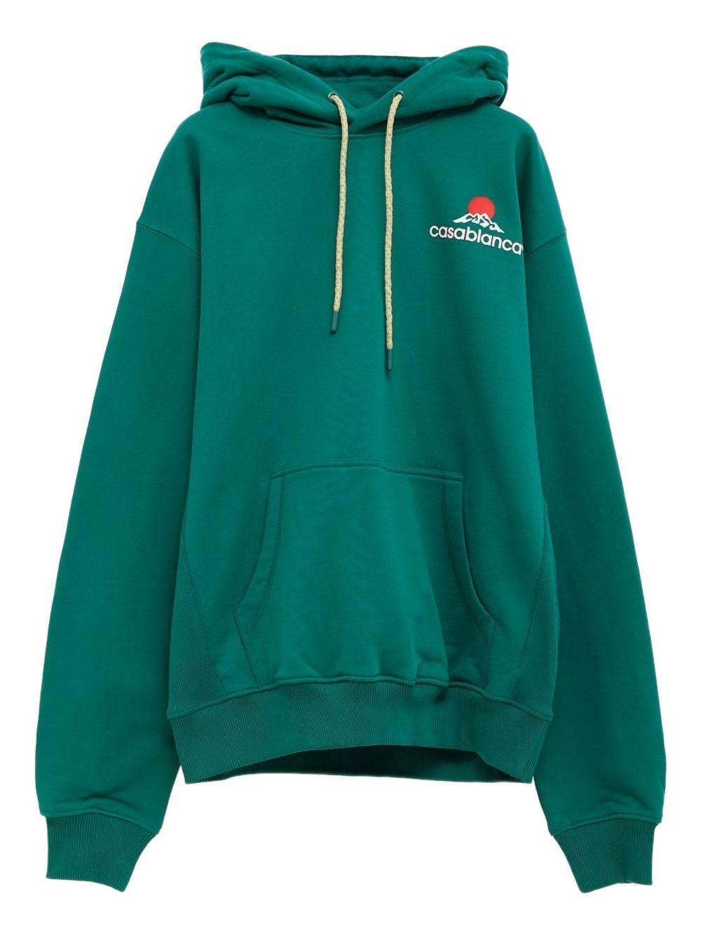 logo-print hoodie MPF25-JTP-292-03 CASABLANCA MONTAGNE CASABLANCA 