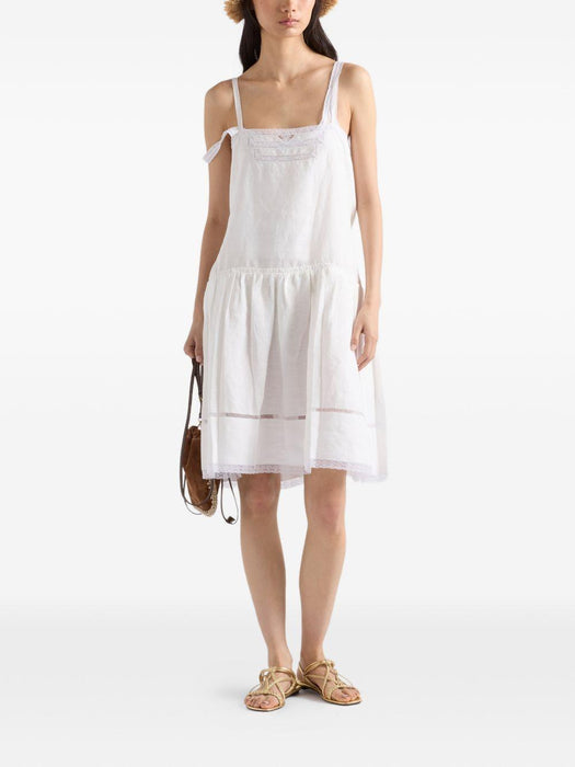 Embroidered linen Dress P3S37R S OOO 192TF0009 PRADA 