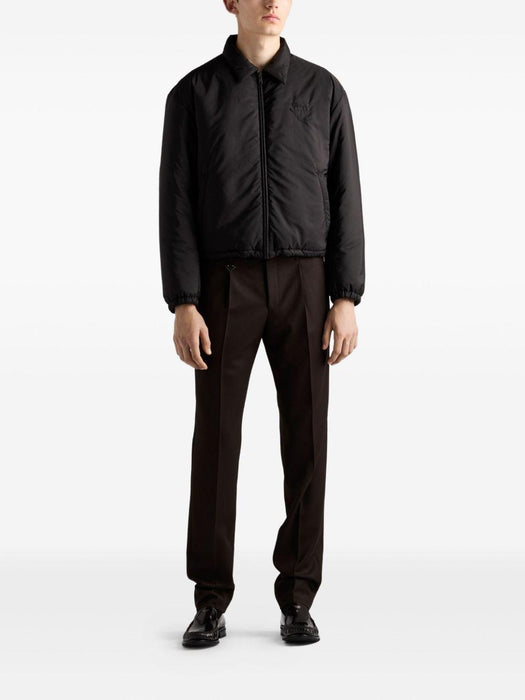 triangle-logo padded jacket<BR/><BR/> SGC912 S OOO 1WQ9F0002 PRADA 