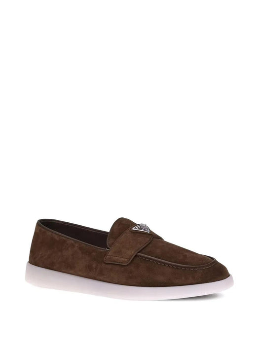 Suede loafers 2DG124 FG001 103F0324 PRADA 