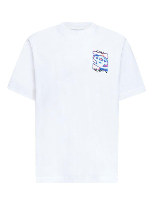 Heat Map logo crew-neck T-shirt M-SP26-JTS-001-07 HEAT MAP CASABLANCA 