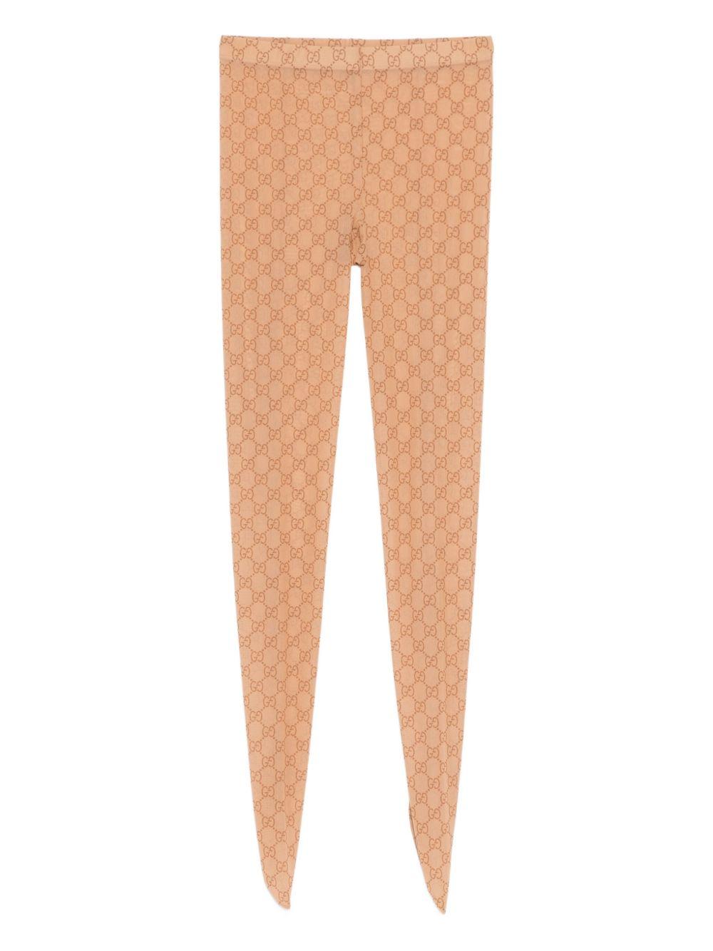 logo-print tights 849720 3GAN99700 GUCCI 