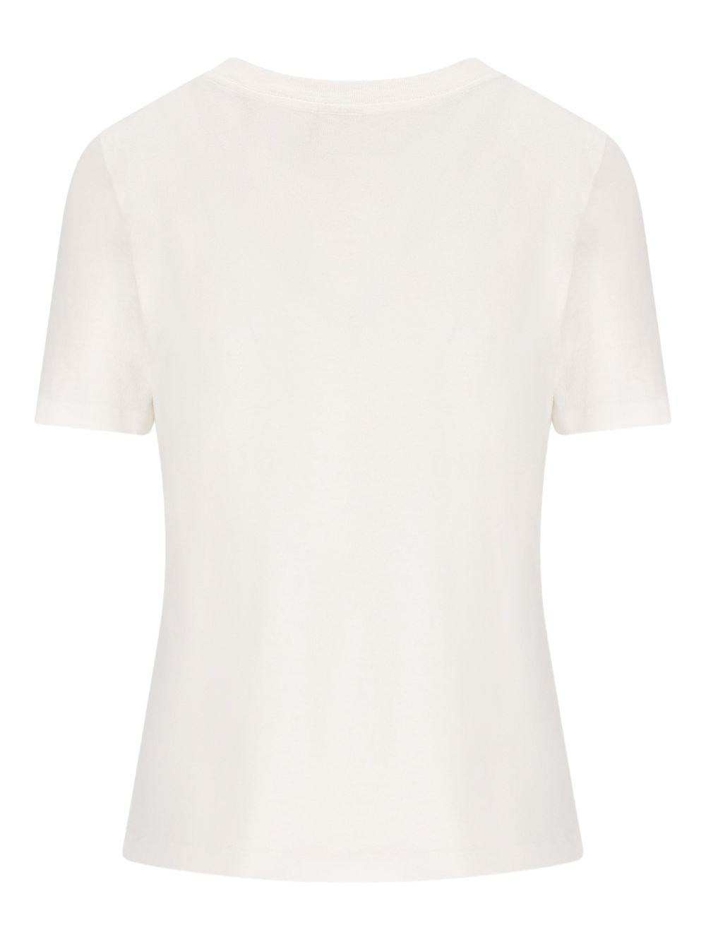 logo-print t-shirt 26SJH08197 101 CHLOÉ 