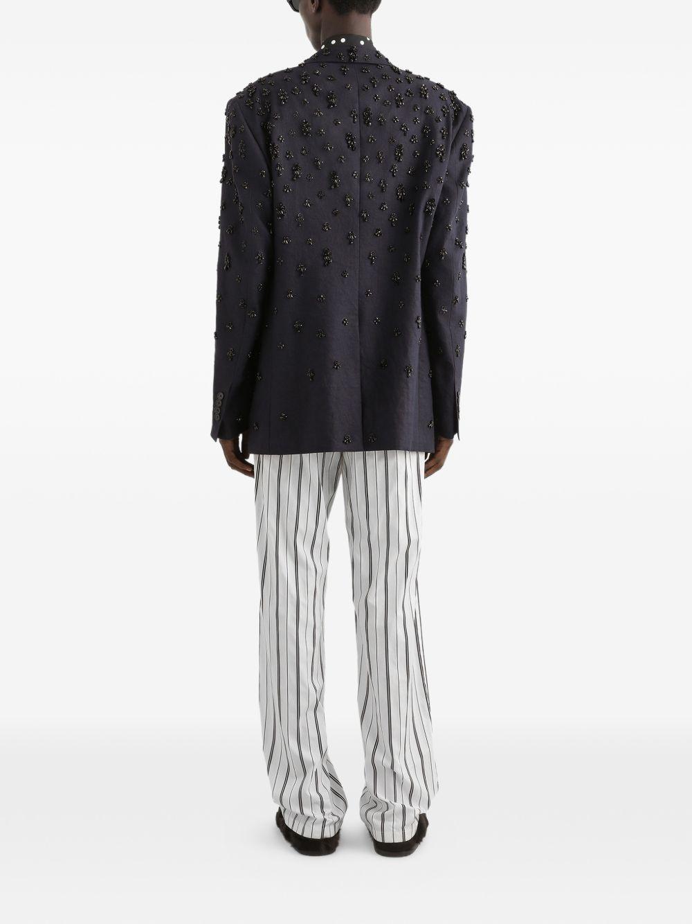 Striped Fabric Trousers GVRMAT FR51GS8051 DOLCE & GABBANA 