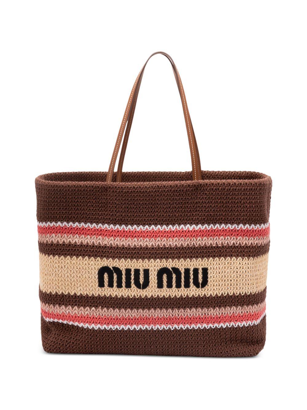 Large shoulder bag 5BG228 V OO1 2DO3F05CP MIU MIU 