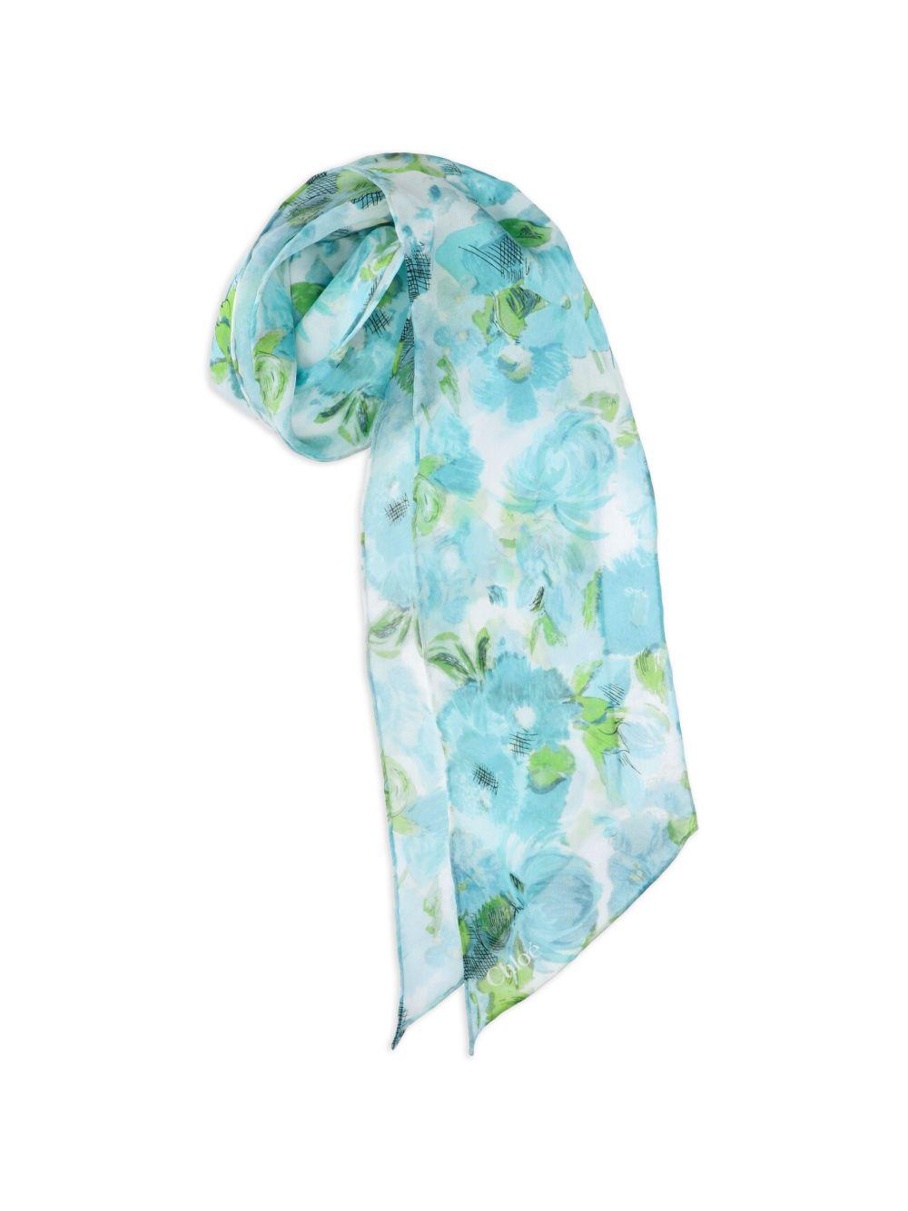 floral scarf 26UTB01SIG 91J CHLOÉ 