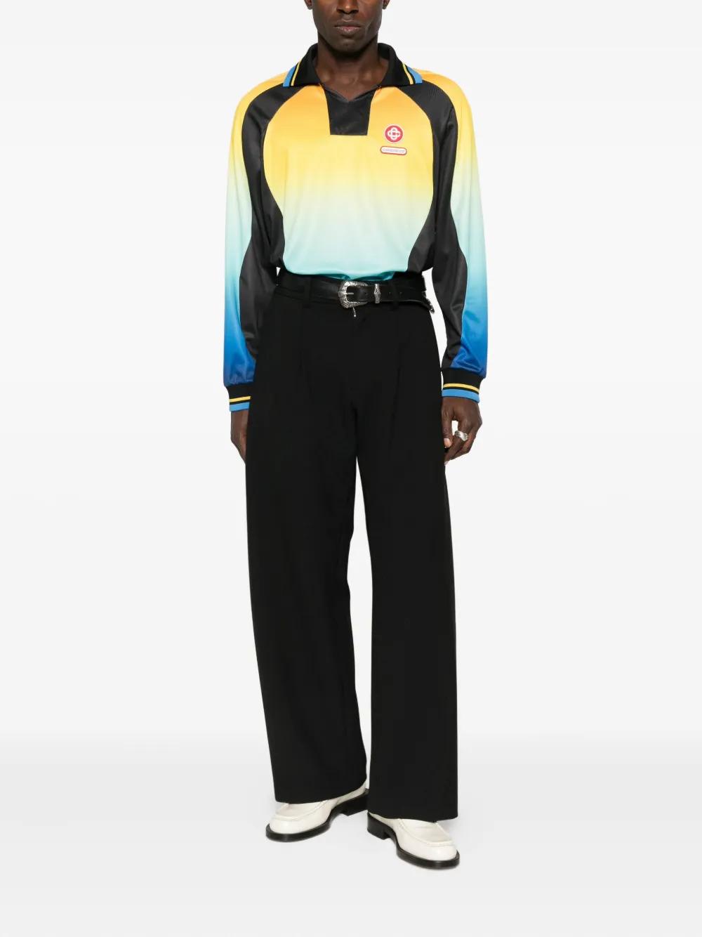 gradient-effect T-shirt M-AW25-JTP-415-01 GRADIENT CASABLANCA 