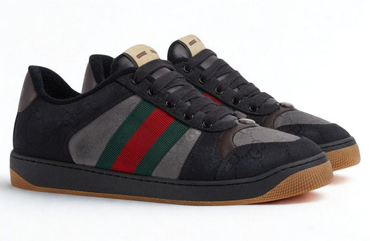 Gucci Screener Sneakers Dark Blue 857889 FAFEN4446 GUCCI 