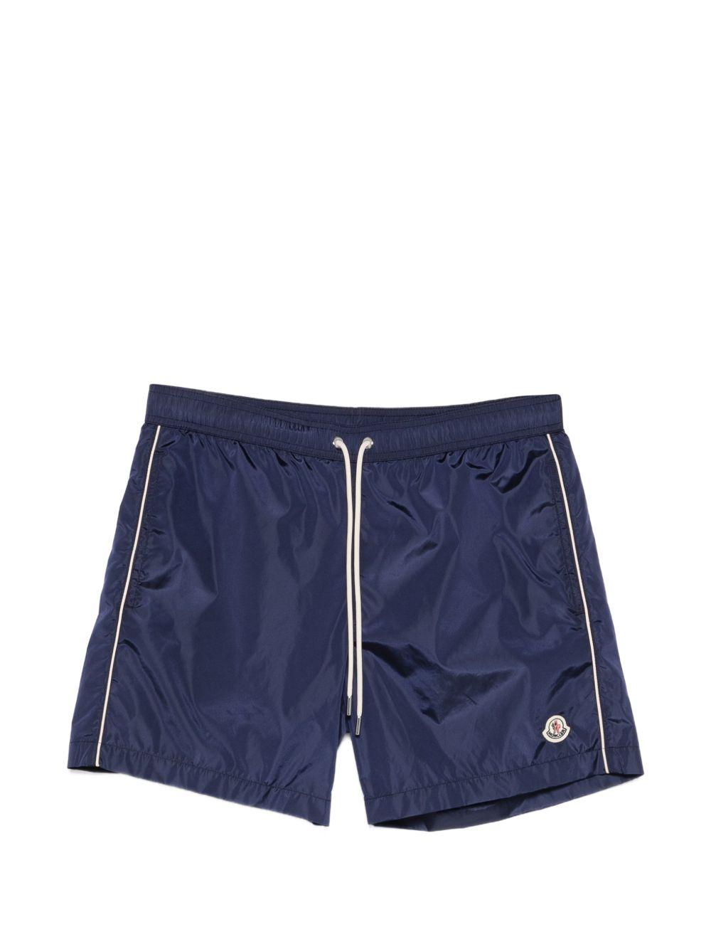 drawstring piping swim shorts L10912C00011 5985M754 MONCLER 