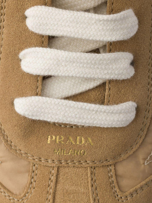 suede panel sneakers 1E247O F D010 D7CF0040 PRADA 