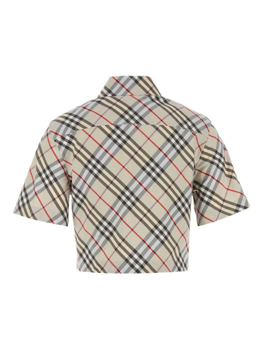 check-pattern short-sleeves shirt 8110951 C3130 BURBERRY 