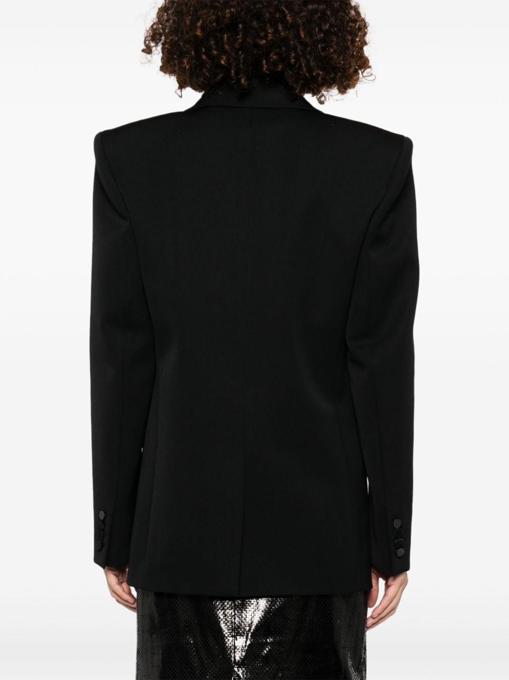 grain-de-poudre blazer<BR/><BR/> 818718 Y7E631000 SAINT LAURENT 