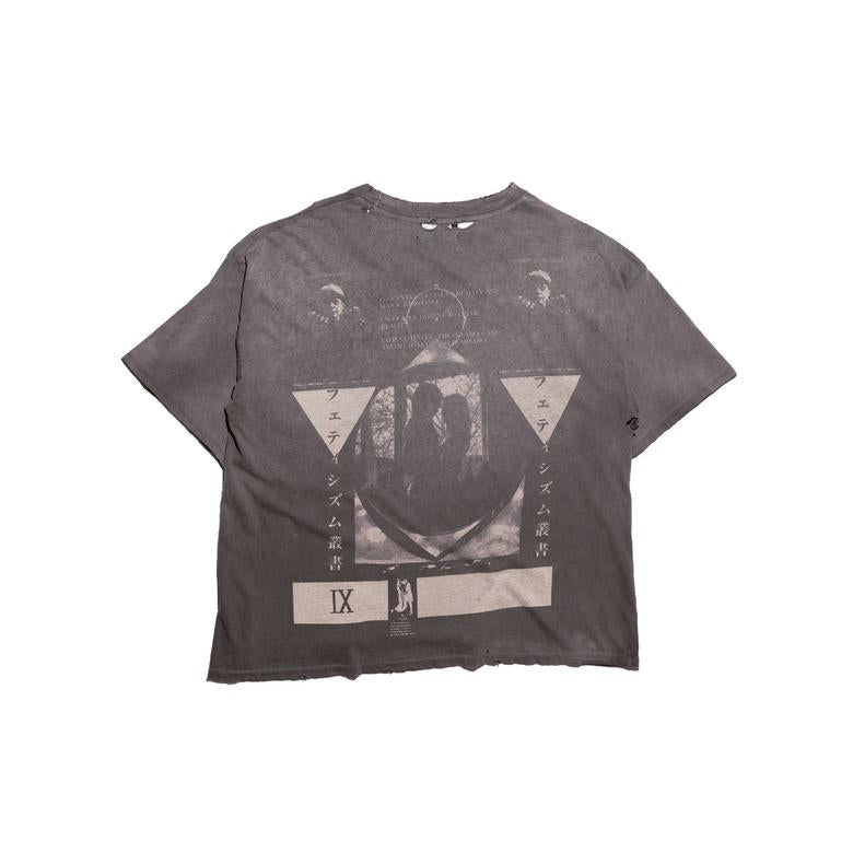 JEREMY T-SHIRT 01-0944 WASHED BROWN ENFANTS RICHES DÉPRIMÉS 