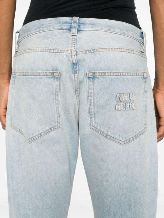 straight-leg jeans GWP503 S OOO 14QUF0013 MIU MIU 