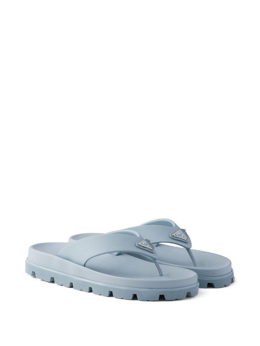 triangle flat sandals 1Y420N F 020 3LKKF0012 PRADA 