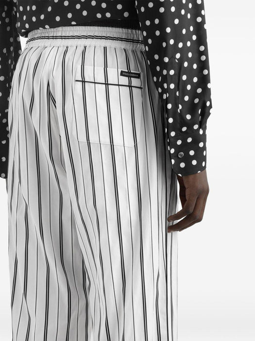 Striped Fabric Trousers GVRMAT FR51GS8051 DOLCE & GABBANA 