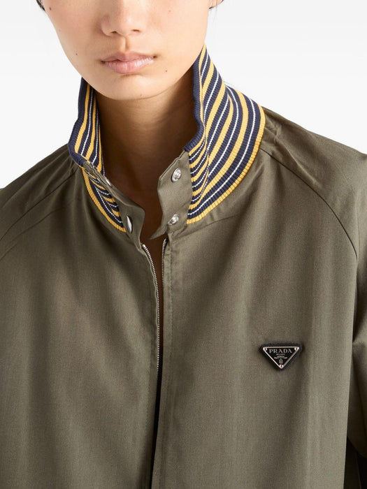 Poplin turtleneck jacket P8032 S OOO 187PF0161 PRADA 