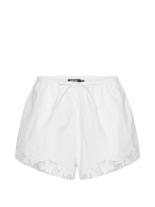 Drawstring Shorts Bright White 116281400  ROTATE 
