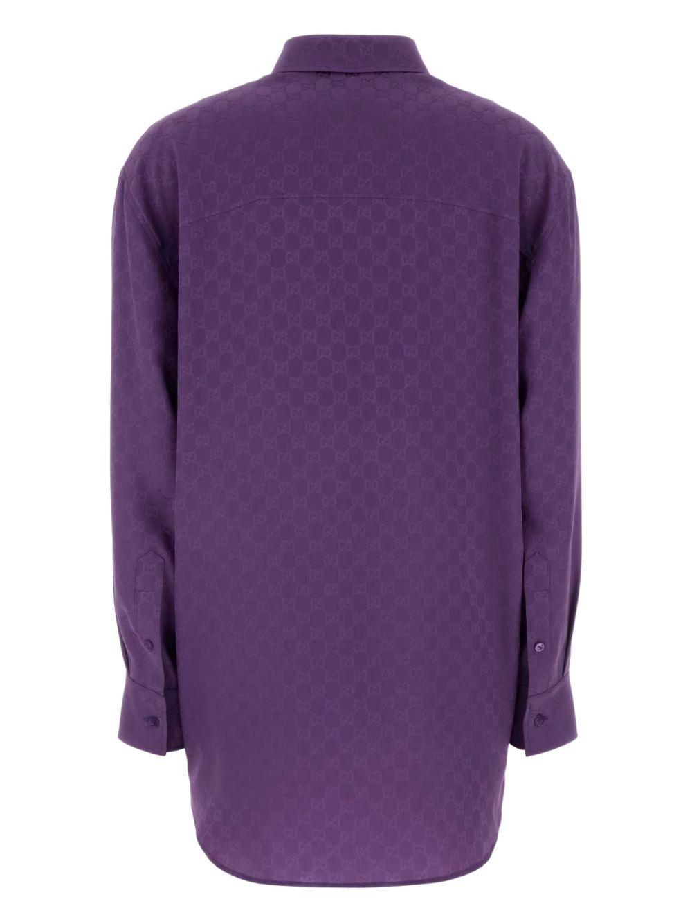 GG jacquard silk shirt 837168 Z7ATQ5007 GUCCI 