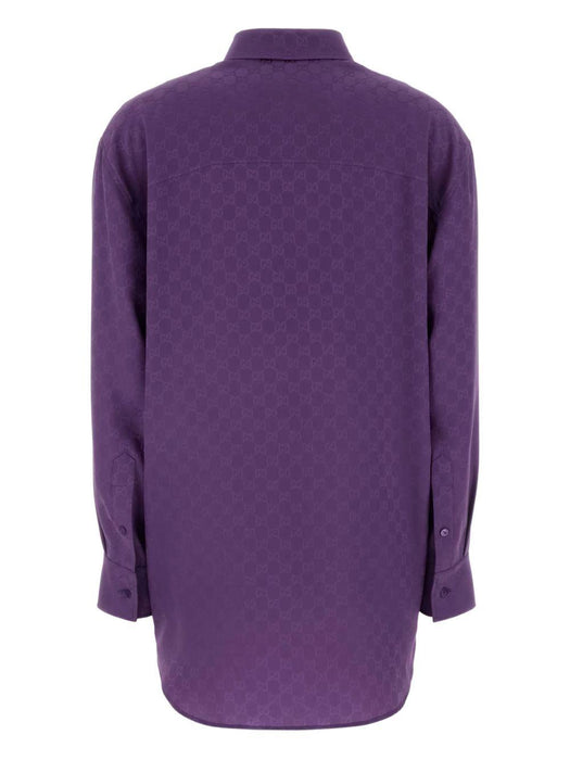 GG jacquard silk shirt 837168 Z7ATQ5007 GUCCI 