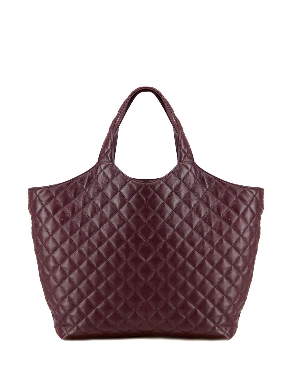 Sac cabas Icare bordeaux 698651 AAANG6195 SAINT LAURENT 