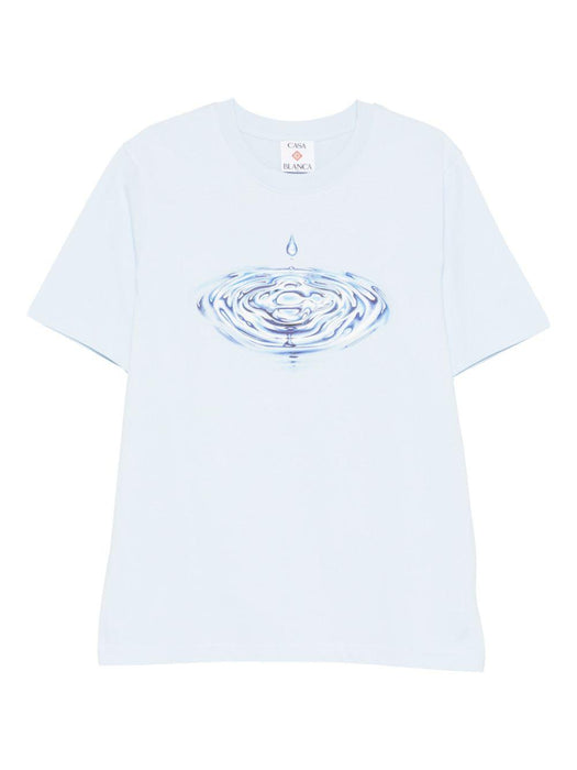 graphic tee T-shirt M-SP26-JTS-001-05 DRIP LOGO CASABLANCA 