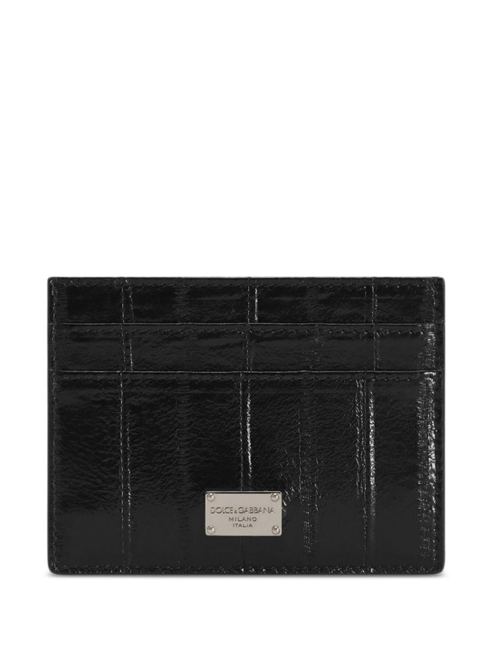textured leather card holder BP0330 A8M2480999 DOLCE & GABBANA 