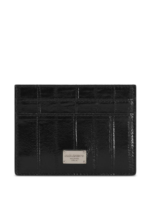textured leather card holder BP0330 A8M2480999 DOLCE & GABBANA 