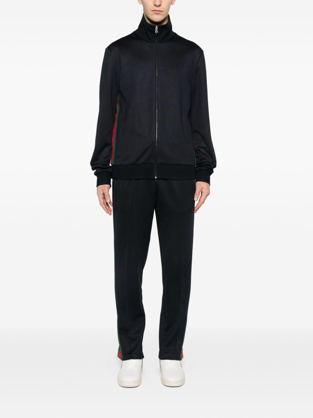 stripe zip-fastening sweatshirt 854676 XJHOO4330 GUCCI 