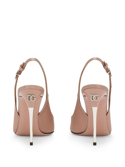 slingback leather pumps CG0776 A76308H056 DOLCE & GABBANA 