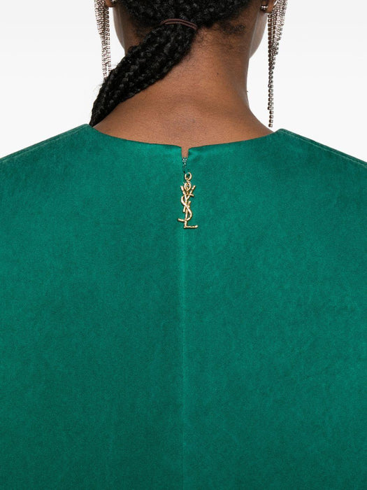 long-sleeve mini dress<BR/><BR/><BR/><BR/> 848977 Y5J303129 SAINT LAURENT 