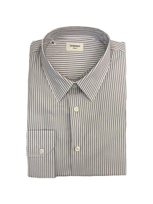 striped buttoned shirt 859779 Y2N039787 SAINT LAURENT 