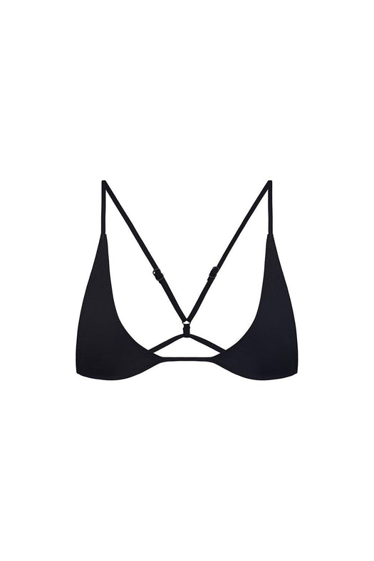 Universo bralette CS701 BLACK COMPRESSION TROPIC OF C 
