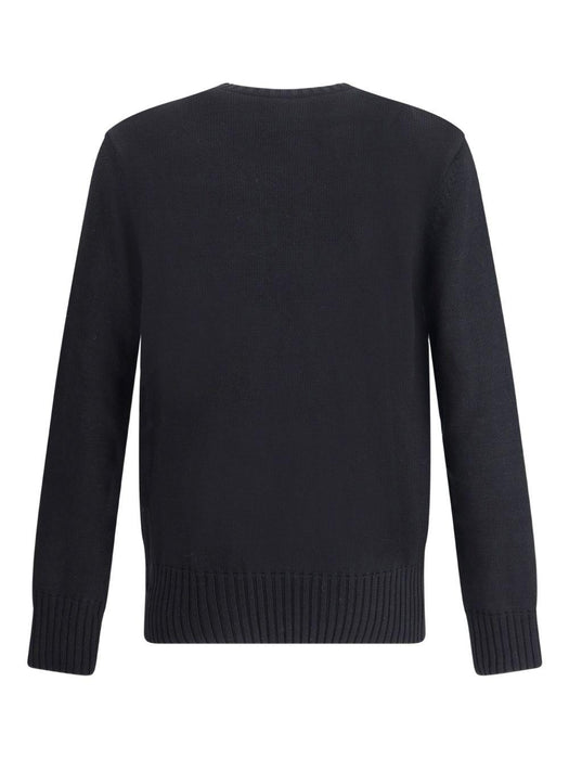 embossed-logo crew-neck sweater BM90W04YNM 001 GIVENCHY 