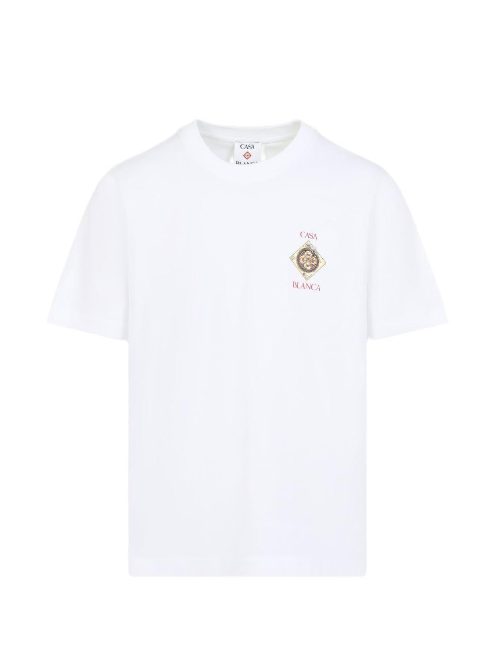 T-shirt ""Plafond Orne De Musique"" M-SS26-JTS-001-02 PLAFOND ORNE DE MUSIQUE CASABLANCA 