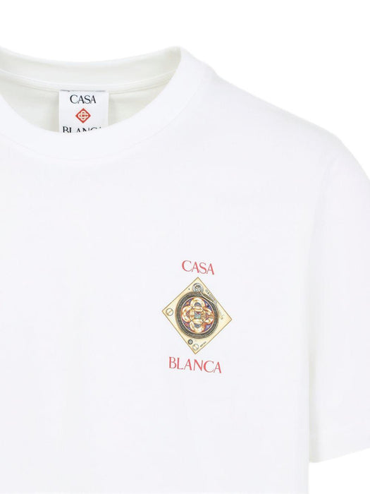 T-shirt ""Plafond Orne De Musique"" M-SS26-JTS-001-02 PLAFOND ORNE DE MUSIQUE CASABLANCA 
