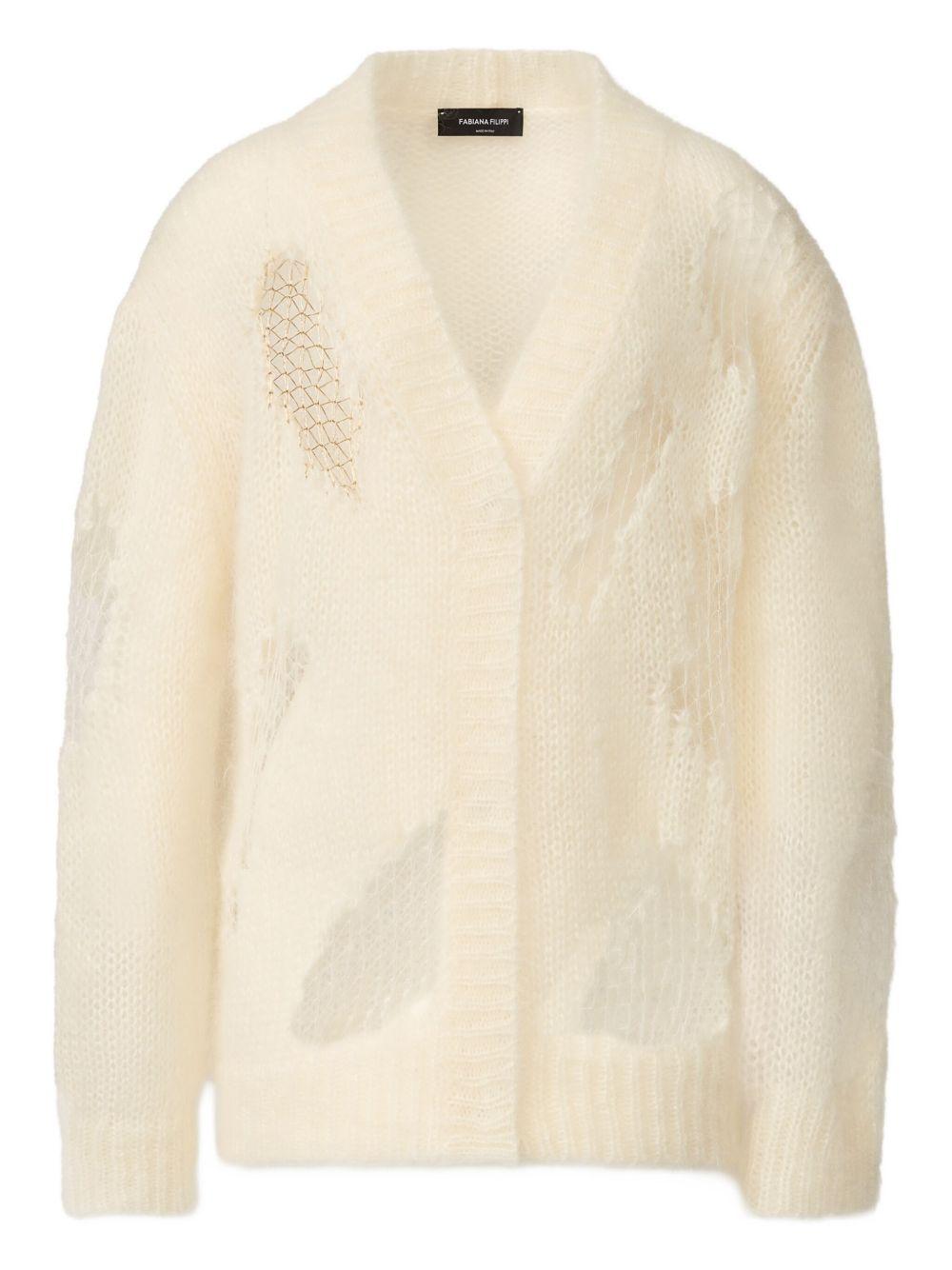 long-sleeves cardigan MAD225F514L633 0145 FABIANA FILIPPI 