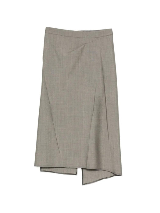 Pressed Tailored Midi Skirt 1326WSK007362C 9889 VICTORIA BECKHAM 