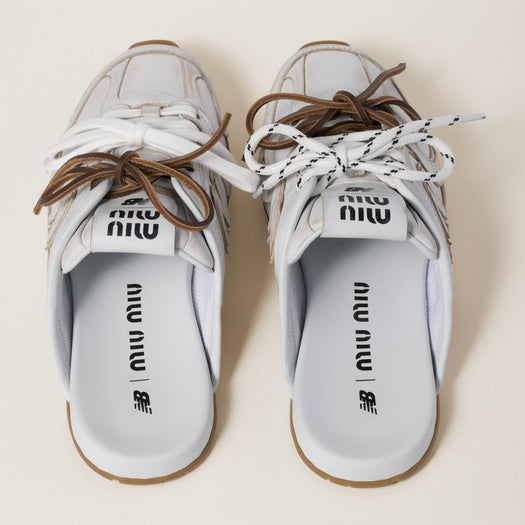 new balance x miu miu mule scamosciato delave' 5E333E F005 3G48F0009 MIU MIU 