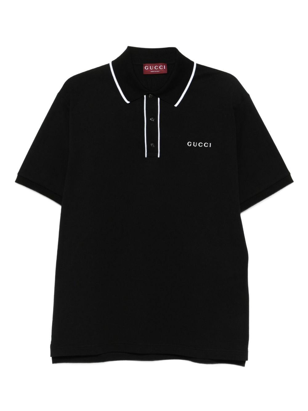 tipped-collar polo shirt 806250 XJHHO1043 GUCCI 