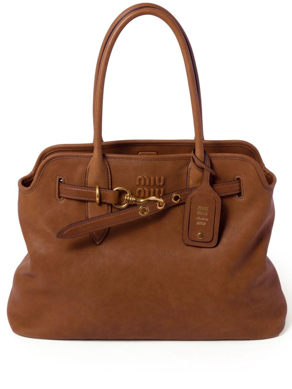 Aventure nappa leather bag 5BG291 V OON 2BBLF0316 MIU MIU 