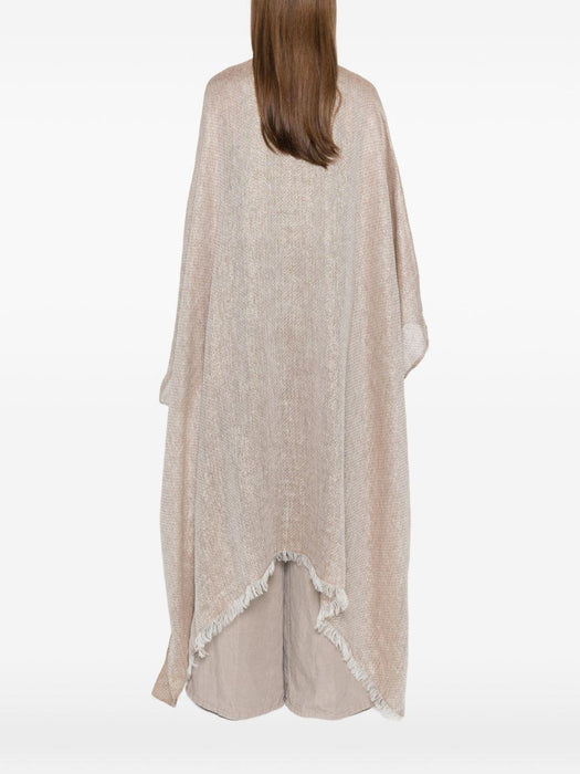 frayed poncho SAD276A948M046 1268 FABIANA FILIPPI 