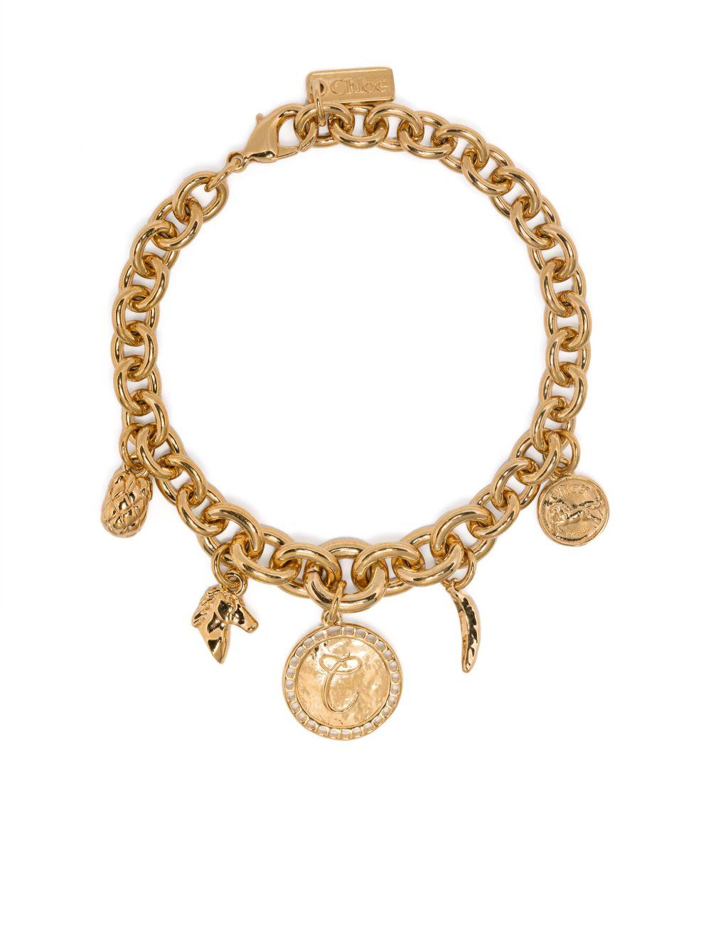 Chloé Charms chain-link bracelet C25SFB47CB7 9DC CHLOÉ 