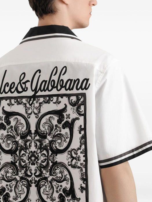 Majolica-print shirt G5NO5T FI5JGHX5DQ DOLCE & GABBANA 