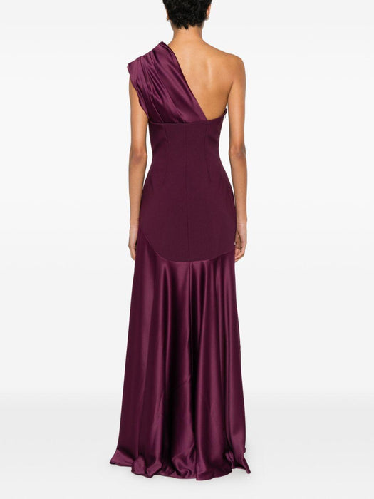 Gabriela Maxi Dress OS48013 GRAPE SOLACE LONDON 