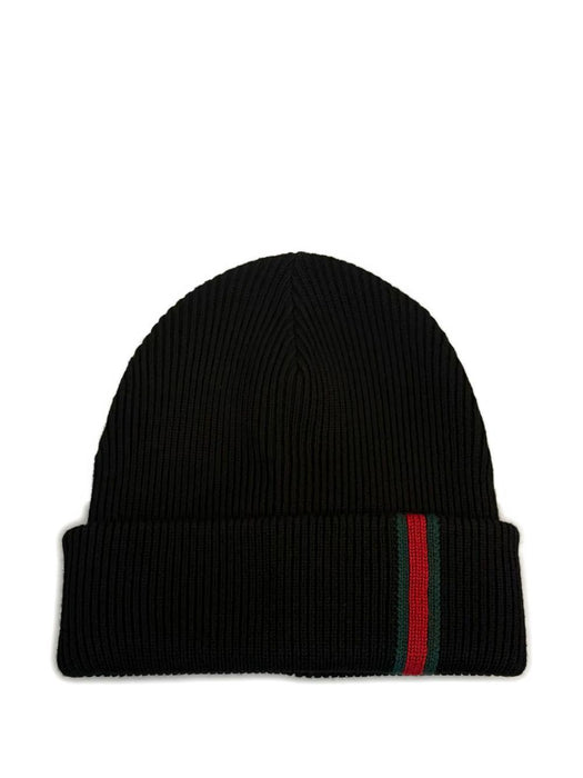 Web Stripe ribbed beanie 834192 4G2001000 GUCCI 